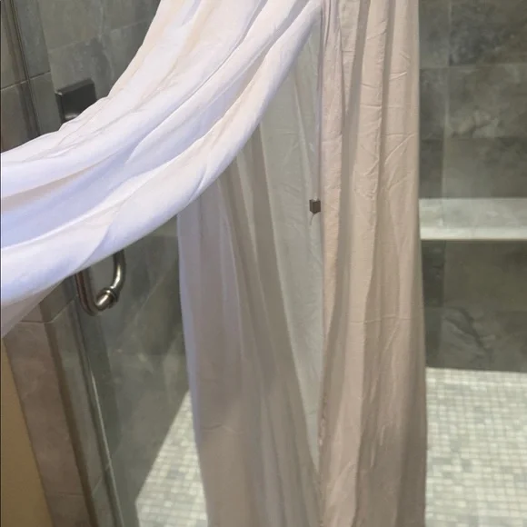 Classic White Swimsuit Coverup/Caftan, New - Picture 5 of 5